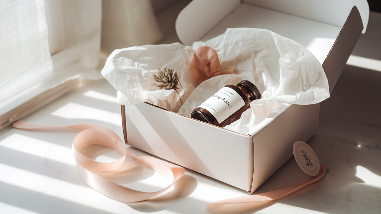 Diszkrét csomagolás és kiszállítás